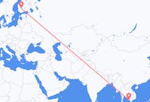 Flights from Phú Quốc, Vietnam to Tampere, Finland