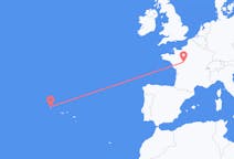 Flights from Tours, France to Corvo Island, Portugal