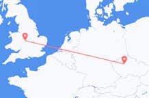 Flüge von Birmingham, England nach Prag, Tschechien