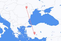 Flights from Isparta, Turkey to Bacău, Romania