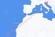 Flyreiser fra São Vicente, til Zadar