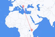 Flyg från Mount Kilimanjaro, Tanzania till Tirana, Albanien