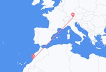 Flights from Agadir, Morocco to Innsbruck, Austria