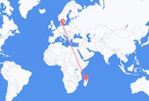 Flights from Antananarivo, Madagascar to Rostock, Germany