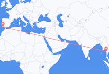 Flyg från Dawei Township, Myanmar (Burma) till Faro, Portugal