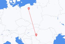 Flyreiser fra Timișoara, Romania til Bydgoszcz, Polen