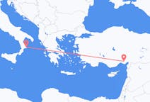 Vols depuis la ville de Crotone vers la ville d'Adana