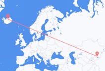 Flyg från Almaty, Kazakstan till Akureyri, Island