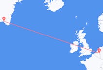 出发地 荷兰出发地 埃因霍温目的地 格陵兰纳萨克的航班