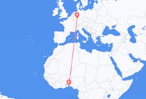 Flyreiser fra Cotonou, Benin til Frankfurt, Tyskland