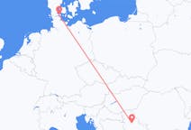 Flights from Sønderborg, Denmark to Belgrade, Serbia
