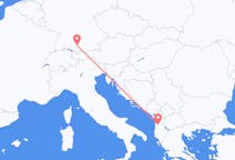 Flyrejser fra Memmingen, Tyskland til Tirana, Albanien