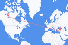 Flights from Yellowknife to Adana