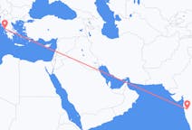 Flyg från Pune, Indien till Preveza, Grekland
