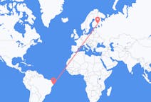 Flyrejser fra Maceió, Brasilien til Joensuu, Finland