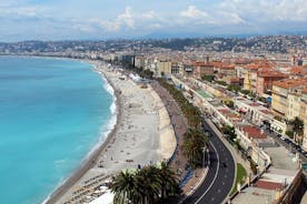Privat transport fra Monaco til Nice med 2 timers stopp