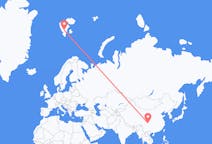 Loty z Chengdu, Chiny na Svalbard, Svalbard i Jan Mayen