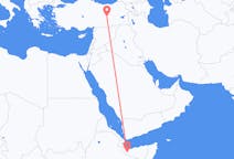 Vluchten van Hargeisa, Somalië naar Elazig, Turkije
