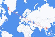 Flyg från Khon Kaen, Thailand till Ilulissat, Thailand