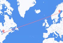 Flights from Toronto, Canada to Umeå, Sweden