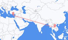 Flyreiser fra Roi Et Province, Thailand til Páfos, Kypros
