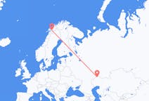 Loty z Uralsk, Kazachstan do Narwik, Norwegia