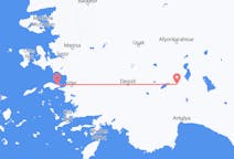 Flights from Isparta, Turkey to Samos, Greece