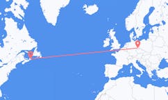 Flyg från Sydney, Kanada till Dresden, Tyskland