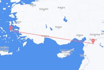 Flüge von Aleppo, Syrien nach Ikaria, Griechenland