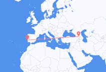 Vluchten van Tbilisi, Georgië naar Lissabon, Portugal