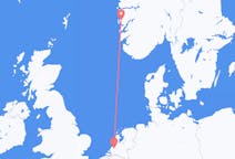 Flyreiser fra Rotterdam, Nederland til Bergen, Norge