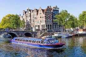 75-minute Amsterdam Canal Cruise by Blue Boat Company 