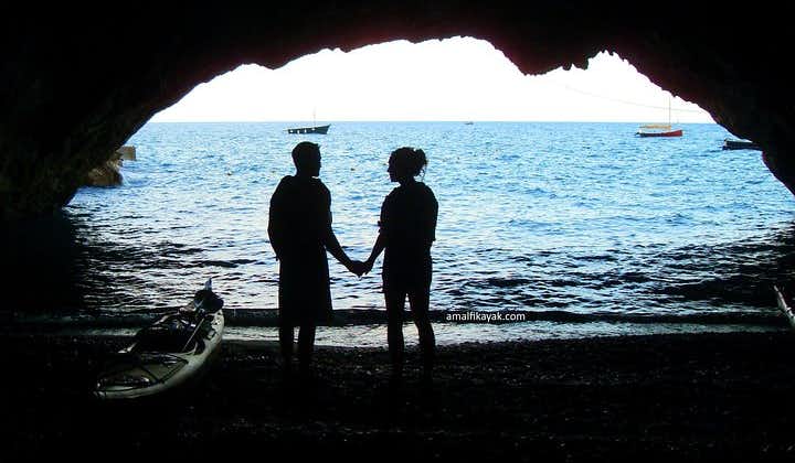 Amalfi Coast Kayak Tour along Arches, Beaches and Sea Caves