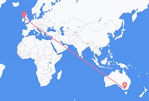 Flyreiser fra Melbourne, Australia til Belfast, Nord-Irland