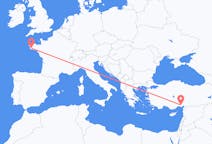 Flights from Adana, Turkey to Quimper, France