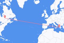 Flights from Chibougamau, Canada to Cephalonia, Greece