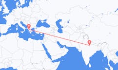 Flyrejser fra Kanpur, Indien til Ioannina, Grækenland