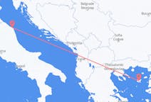 Loty z miasta Ankona do miasta Lemnos