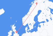 Fly fra Doncaster til Kiruna