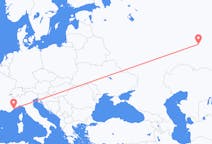 Flüge von Ufa, Russland nach Nizza, Frankreich
