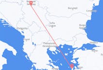 Flyg från Belgrad till Chios