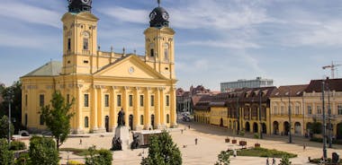 View of Debrecen city, Hungary.