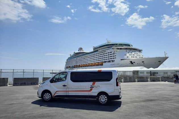 Transfert privé des hôtels de Cagliari au port de croisière de Cagliari
