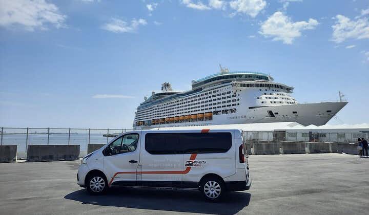 Private Transfer from Cagliari hotels to Cagliari Cruise Port