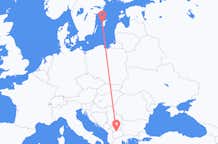 Flyg från Visby till Skopje