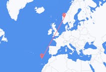 Flights from Sogndal, Norway to Vila Baleira, Portugal