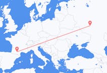 Flights from Lipetsk, Russia to Toulouse, France