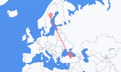Flights from Kramfors Municipality, Sweden to Sivas, Turkey
