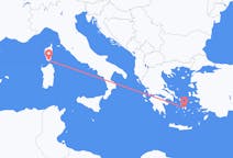 Рейсы из Фигари, Франция в Наксос, Греция