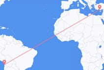 Flights from Iquique, Chile to Gazipaşa, Turkey